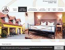 Tablet Screenshot of pension-sankt-urban.de